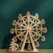 3D Wooden Puzzles Ferris Wheel Building Crafts Toy Gift