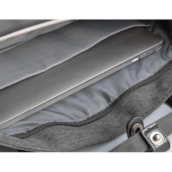 Men's Casual Waterproof Multi-Pocket Backpack