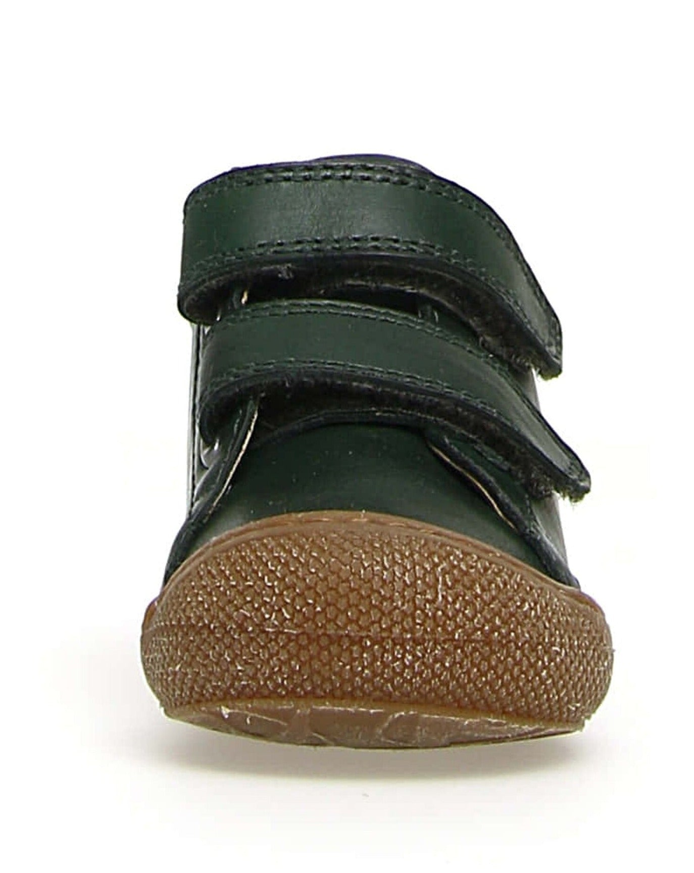 Naturino Cocoon VL - First Steps Shoes in Nappa Leather - Dark Green