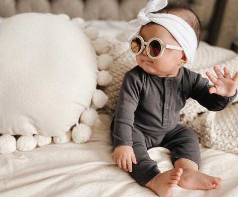 baby in sunglasses