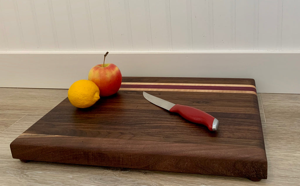 Handmade Exotic Wood Cutting Board $85