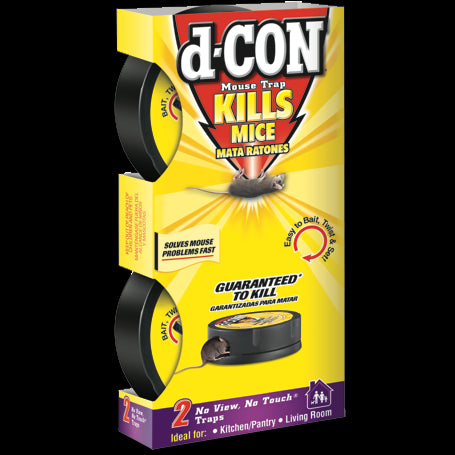 d-CON No View, Touch Covered Mouse Trap, 1 Trap