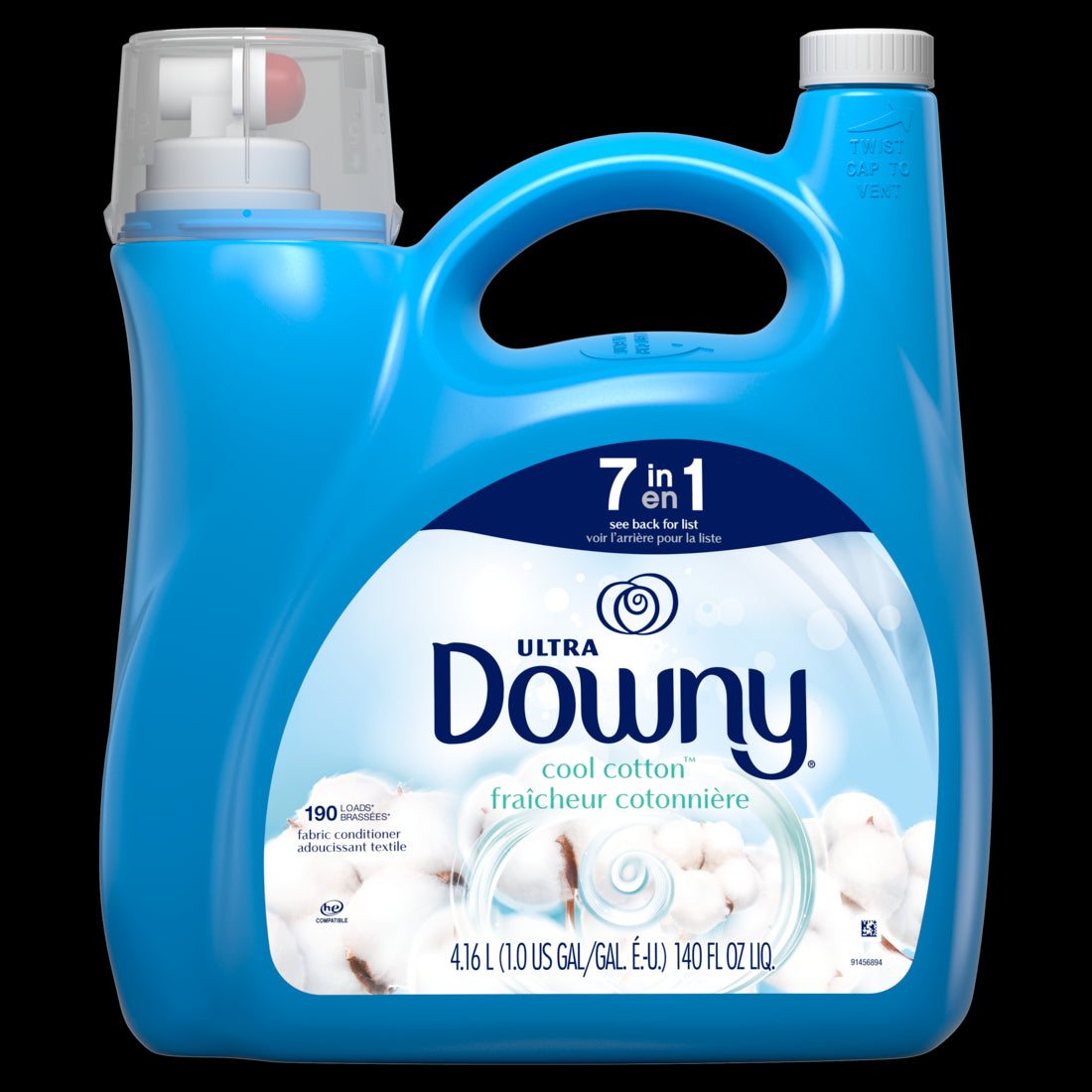Downy Ultra Laundry Liquid Fabric Softener (Fabric Conditioner), April  Fresh, 140 fl oz, 190 Loads