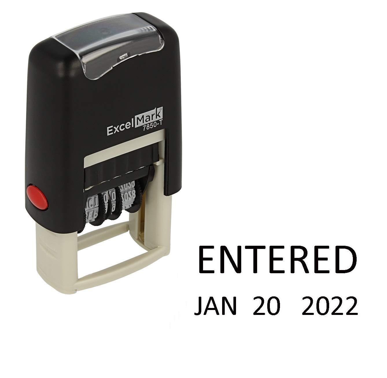 Small Entered Date Stamp ExcelMark