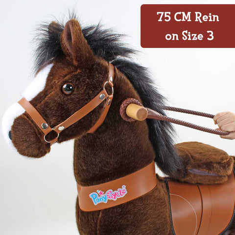 PonyCycle reins brown color