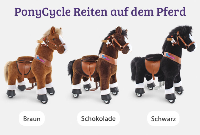 PonyCycle Reiten auf dem Pferd