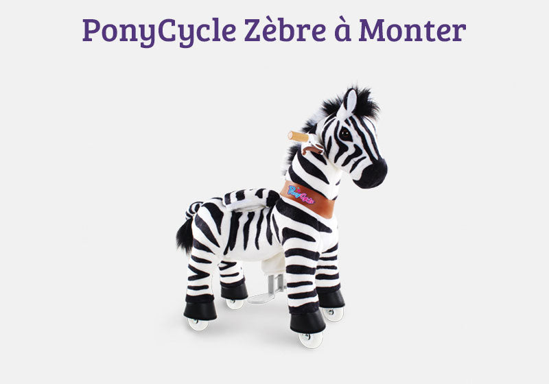 PonyCycle Zèbre a Monter