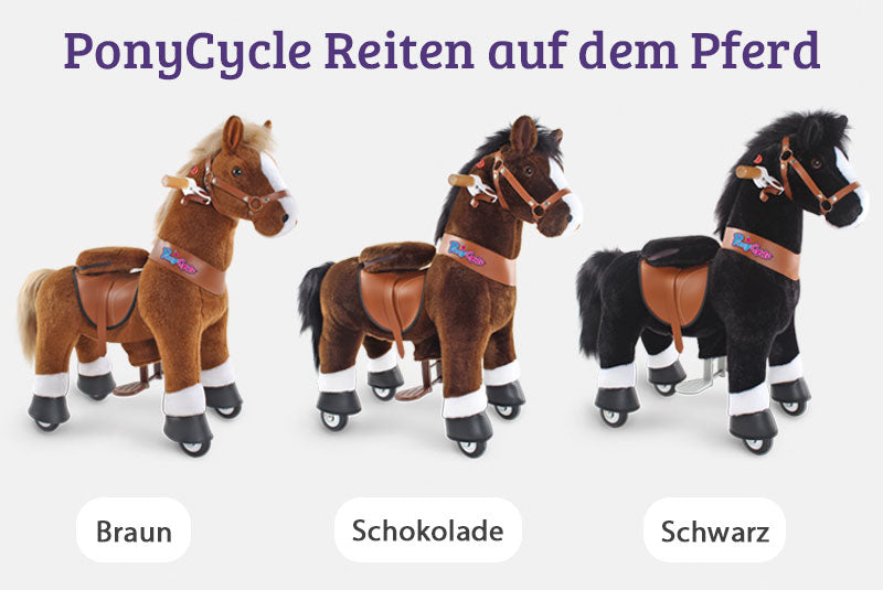 PonyCycle Reiten auf dem Pferd