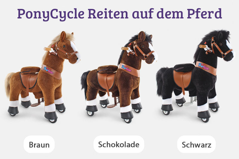 PonyCycle Reiten auf dem Pferd