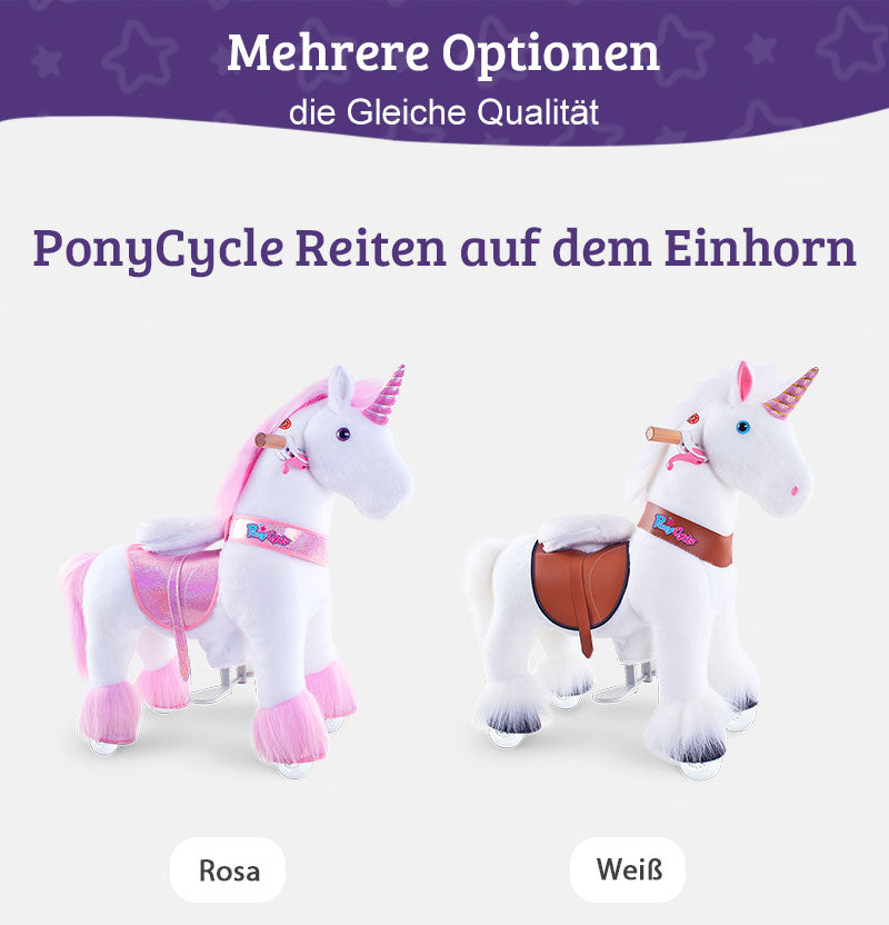 PonyCycle Reiten auf dem Einhorn