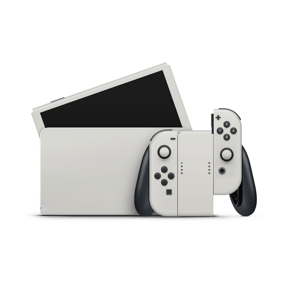 Crisp White Nintendo Switch Lite Skin