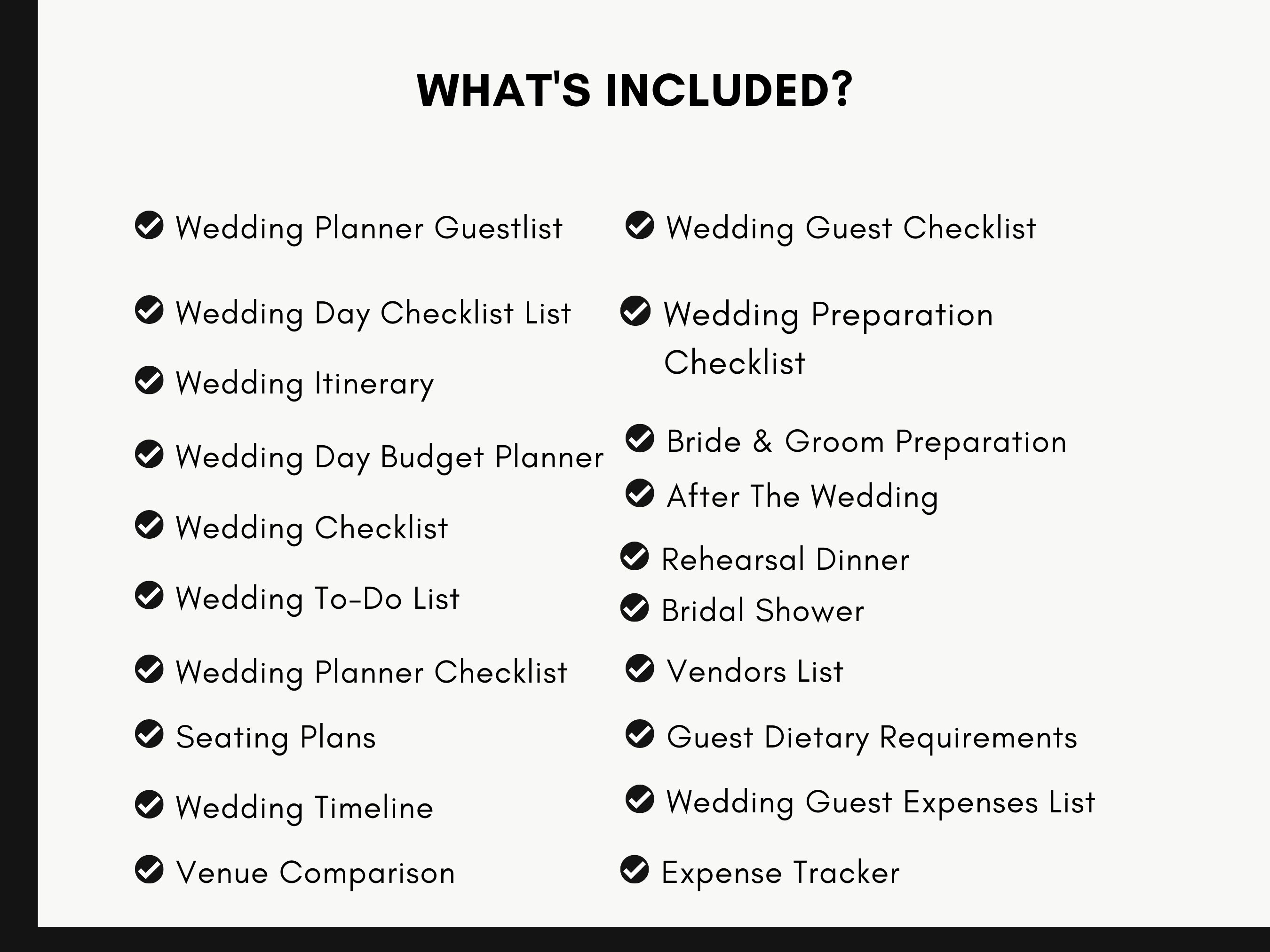 Wedding Planner Printable, Wedding Checklist, Wedding Planner Book, We