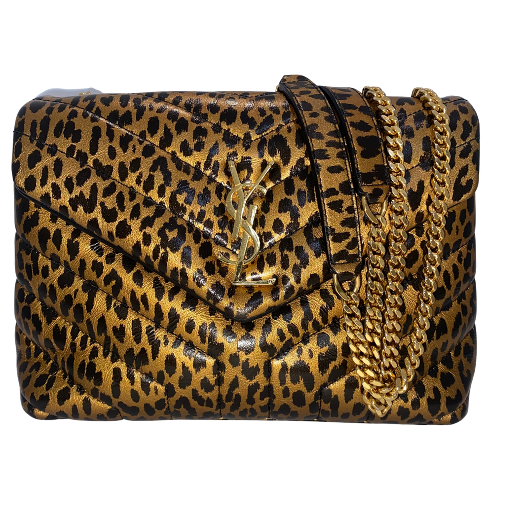 ysl animal print bag