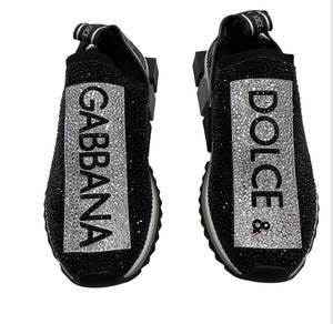 Dolce & Gabbana Sorrento Crystal Sneaker – RCR Luxury Boutique