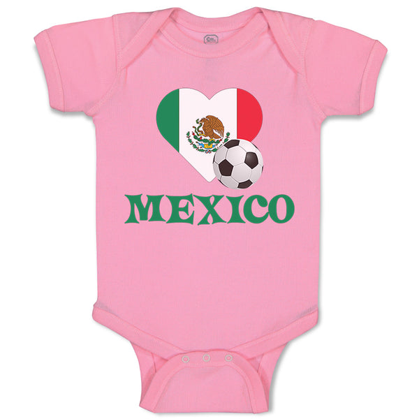 Cute Rascals® Baby Clothes Mexican Soccer Mexico Football Football