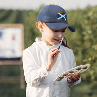 Kids Baseball Hat Scotland Embroidery Toddler Cap Cotton - Cute Rascals