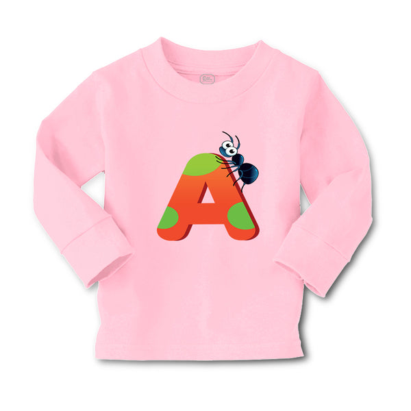 Baby Clothes A Ant Monogram Initial Boy & Girl Clothes Cotton - Cute Rascals