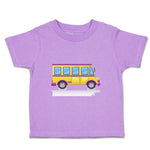 Toddler Clothes Yellow Bus Toddler Shirt Baby Clothes Cotton