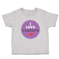 Toddler Clothes I Love Grandpa Toddler Shirt Baby Clothes Cotton