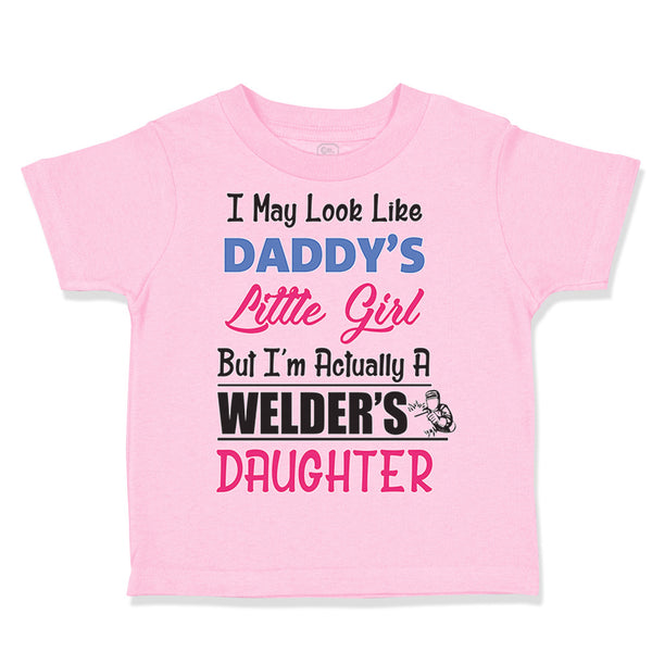 Toddler Girl Clothes Look like Daddy's Little Girl Actually Welder's Daughter