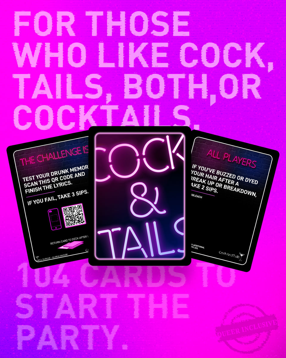 Cock And Tails - The Queer Party Game Company