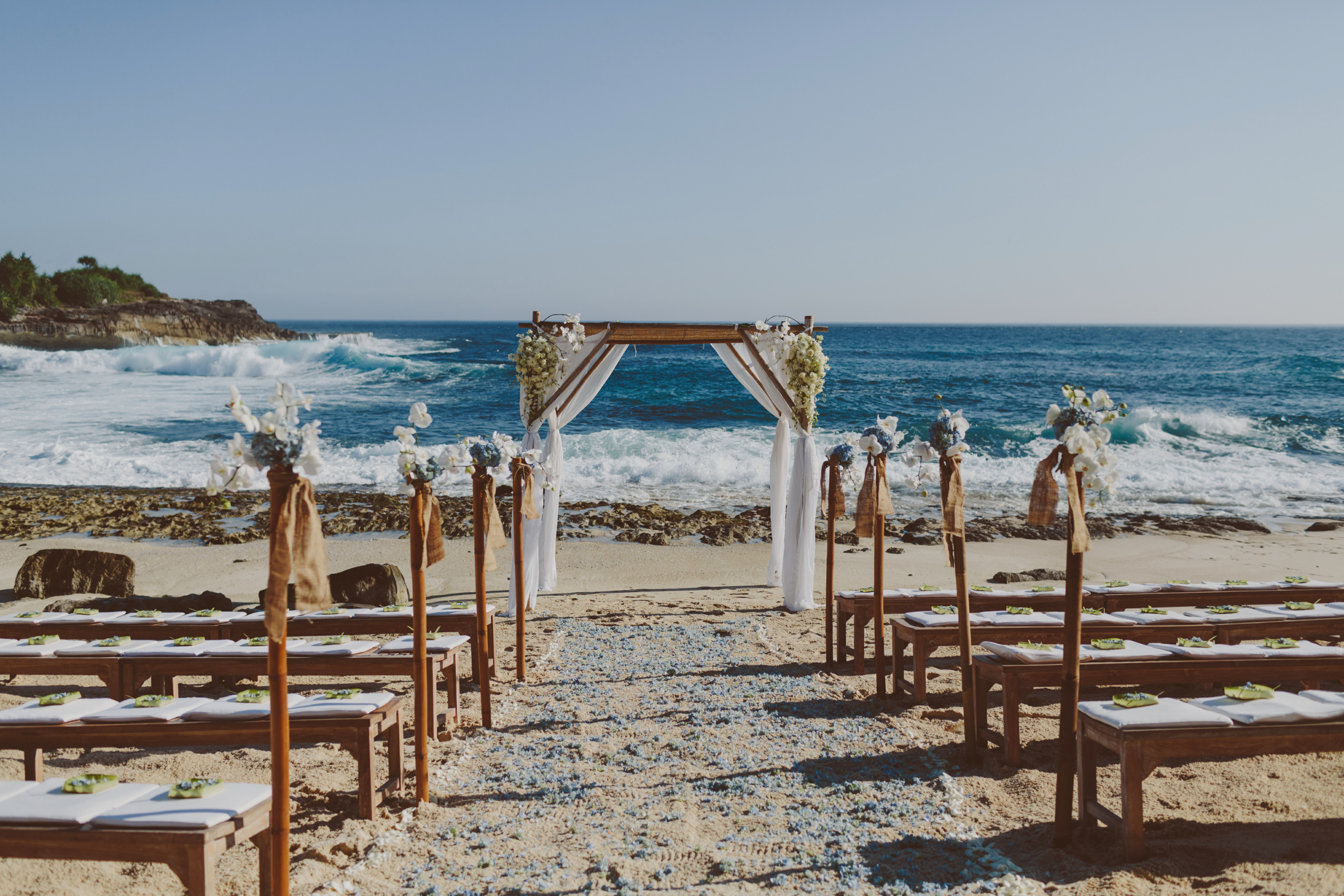 beach wedding in bali