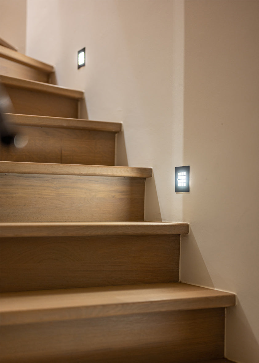 Authentage_recessed wall light_stairway light_grille_kathleen meurrens