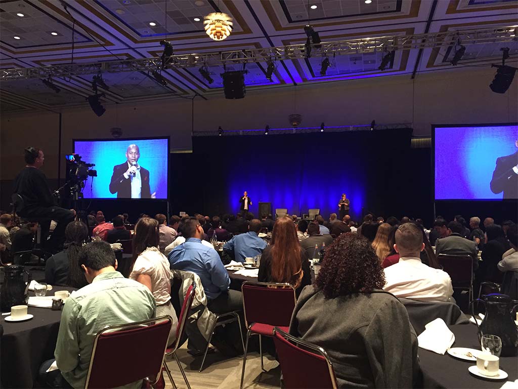 Cocovana Sheldon Barrett 2015 National Elevator Pitch Competition Kansas City Convention Center Audience