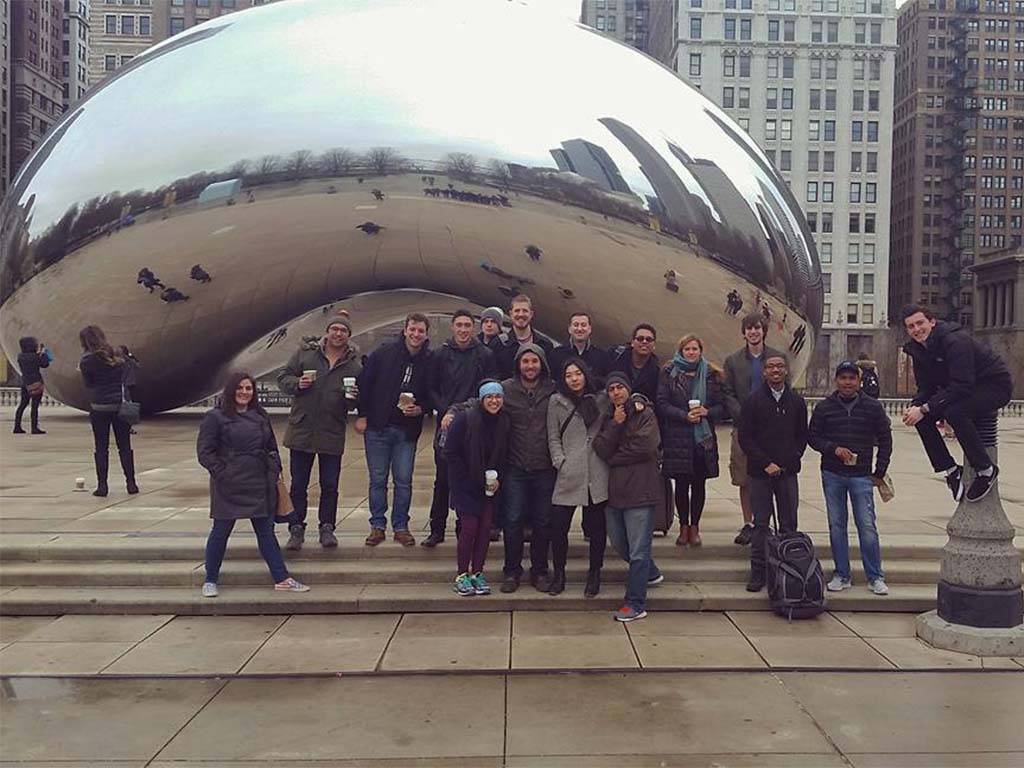 Cocovana Sheldon Barrett 2016 Future Founder Fellowship Cohort Chicago Cloud Gate Bean Millennium Park