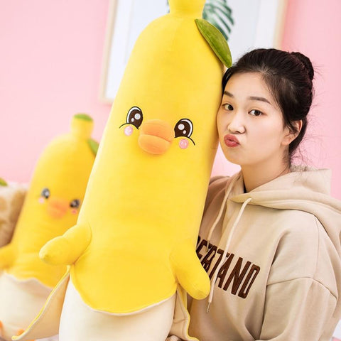 Banana Duck Soft Stuffed Plush Pillow Toy – Gage Beasley