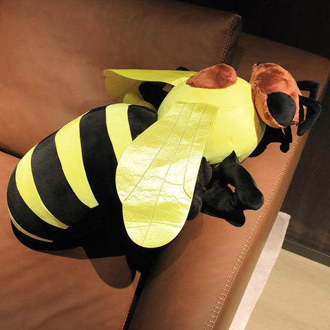 Lifelike Honeybee Soft Stuffed Plush Toy – Gage Beasley