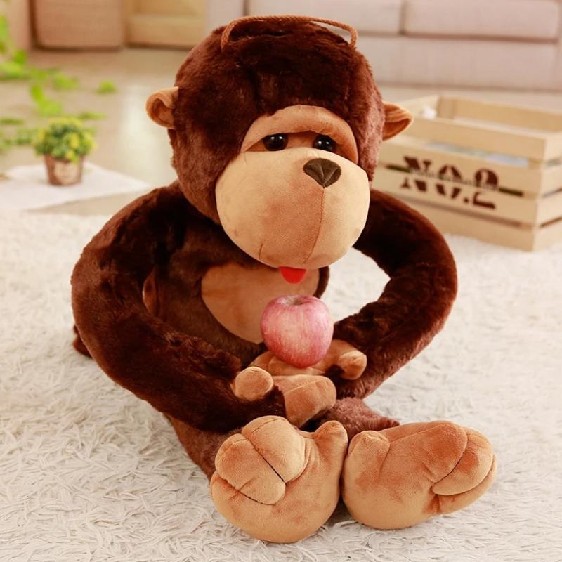 giant plush monkey