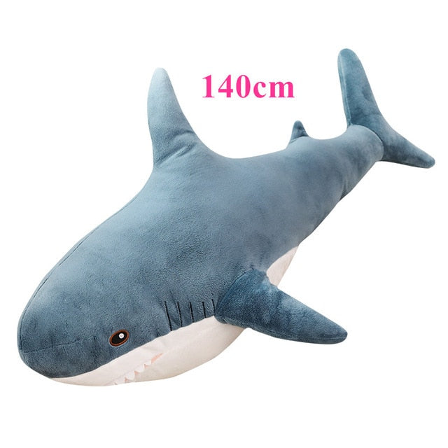 stuffed shark pillow