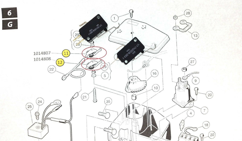 Club Car Micro Switch Wiring Diagram - Wiring Diagram