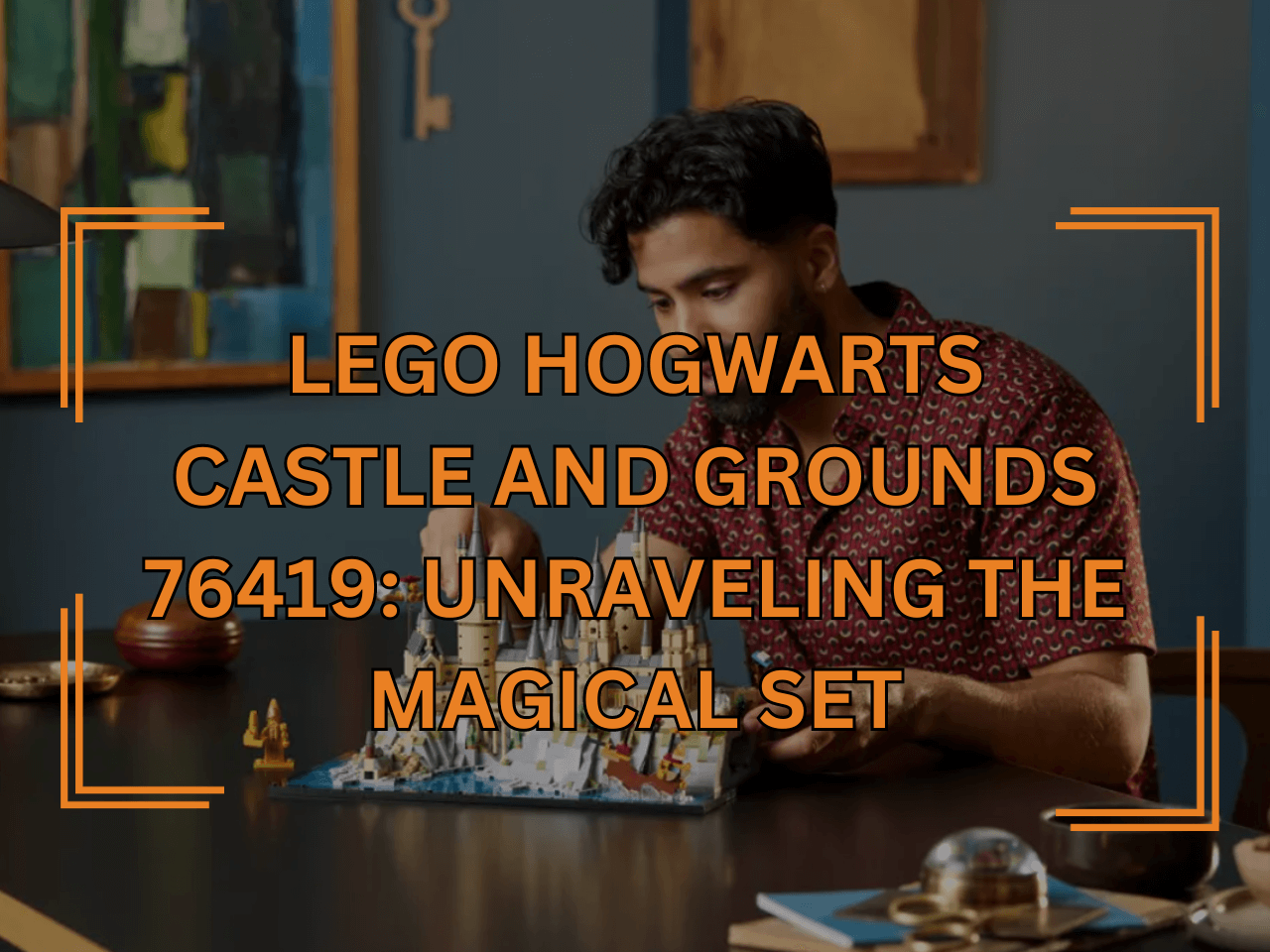 Huge LEGO Hogwarts with Interior Scenes – Great Hall, Quidditch Stadium,  Train & More! 