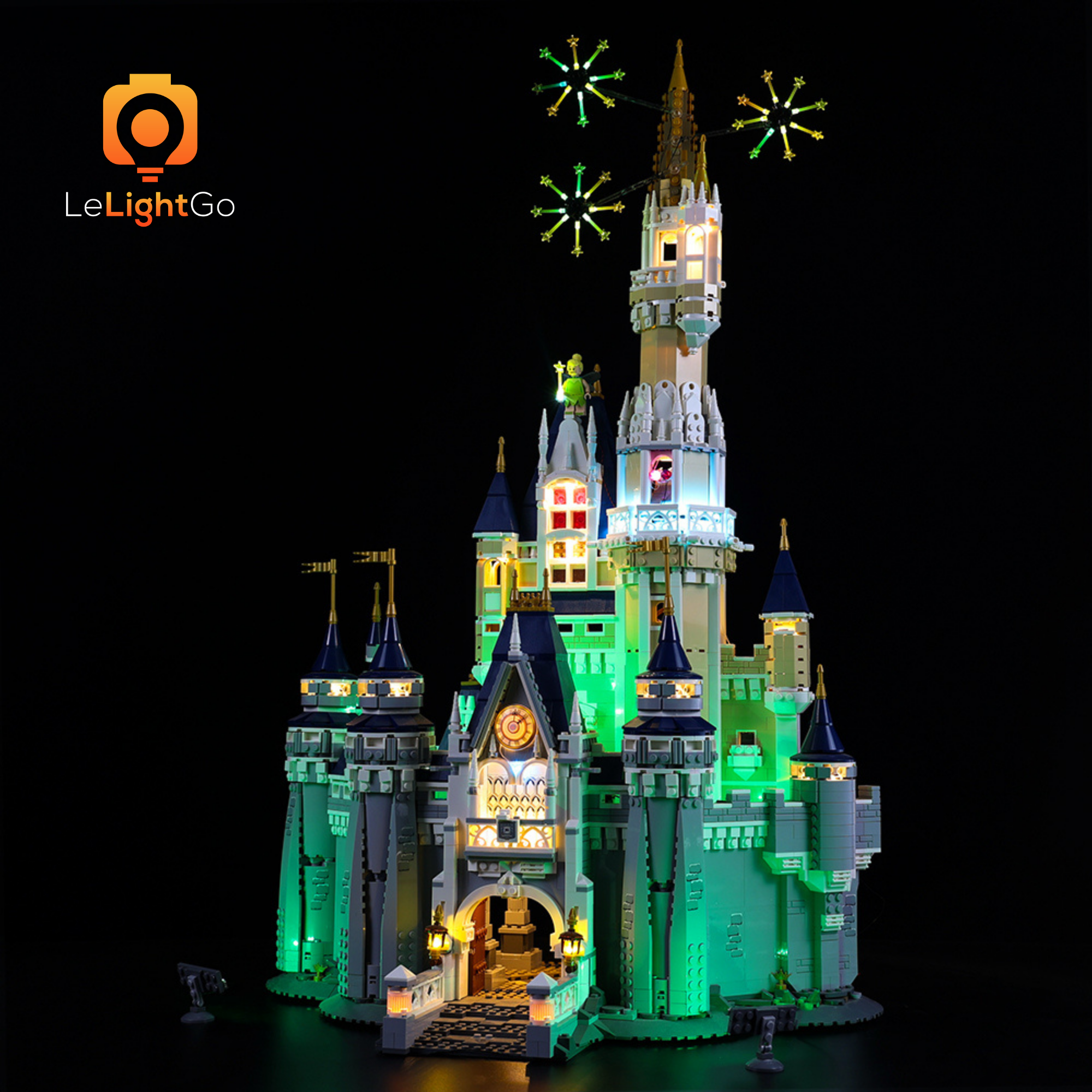 Light Kit For The Disney Castle 71040 - LeLightGo product image