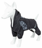 Pet Life  Active 'pawsterity' Heathered Performance 4-way Stretch Two-toned Full Bodied Hoodie
