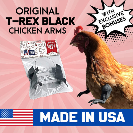 Block Chicken Arms, Block Arms, Photo Props Prank Gift, Funny Toys Meme,  Made in Texas USA for Chicken to wear 3D Printed 