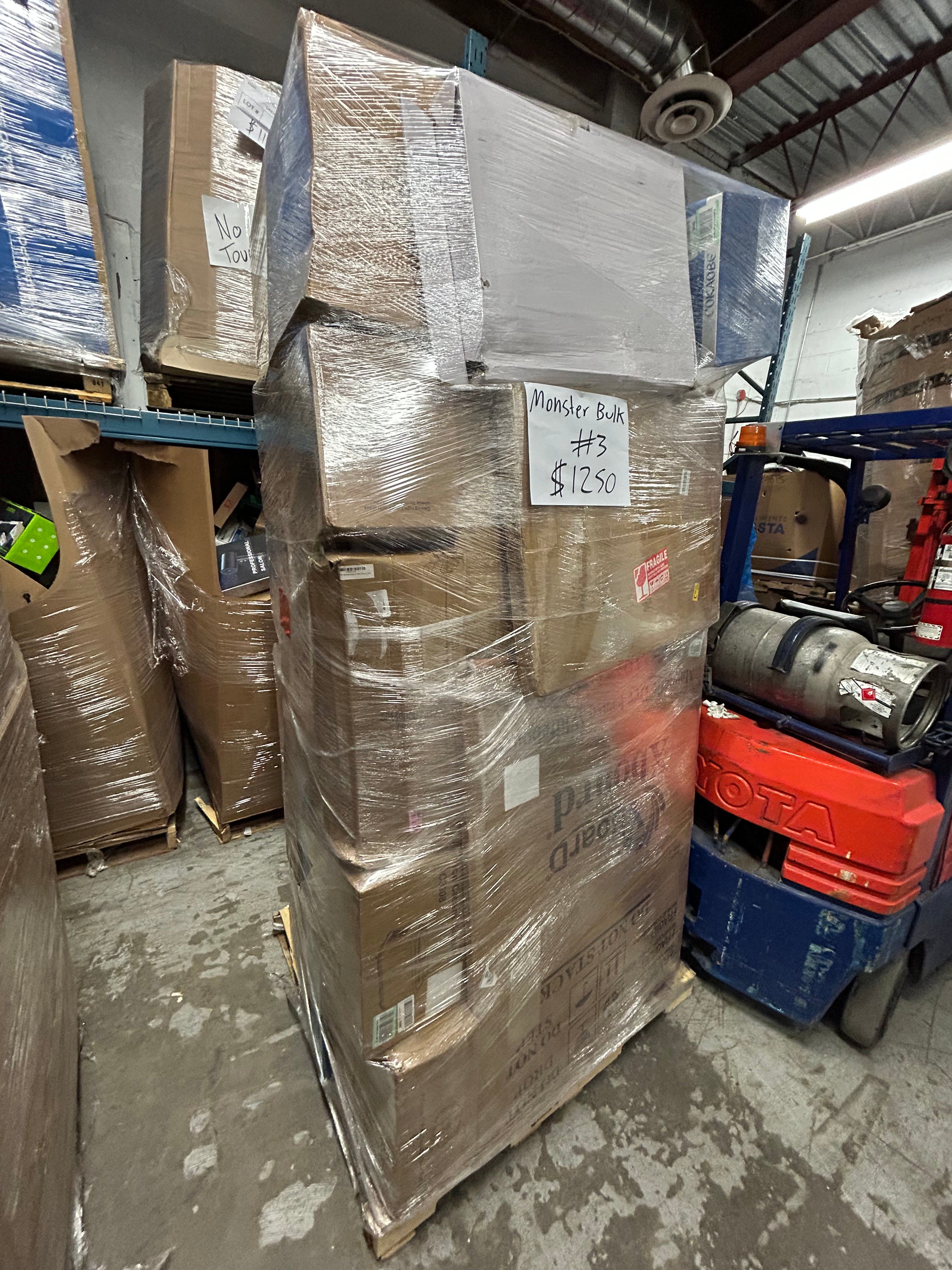 AMZ Monster Bulk General Merchandise #3  Liquidation Pallet wholesale –