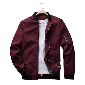 casual bomber jacket