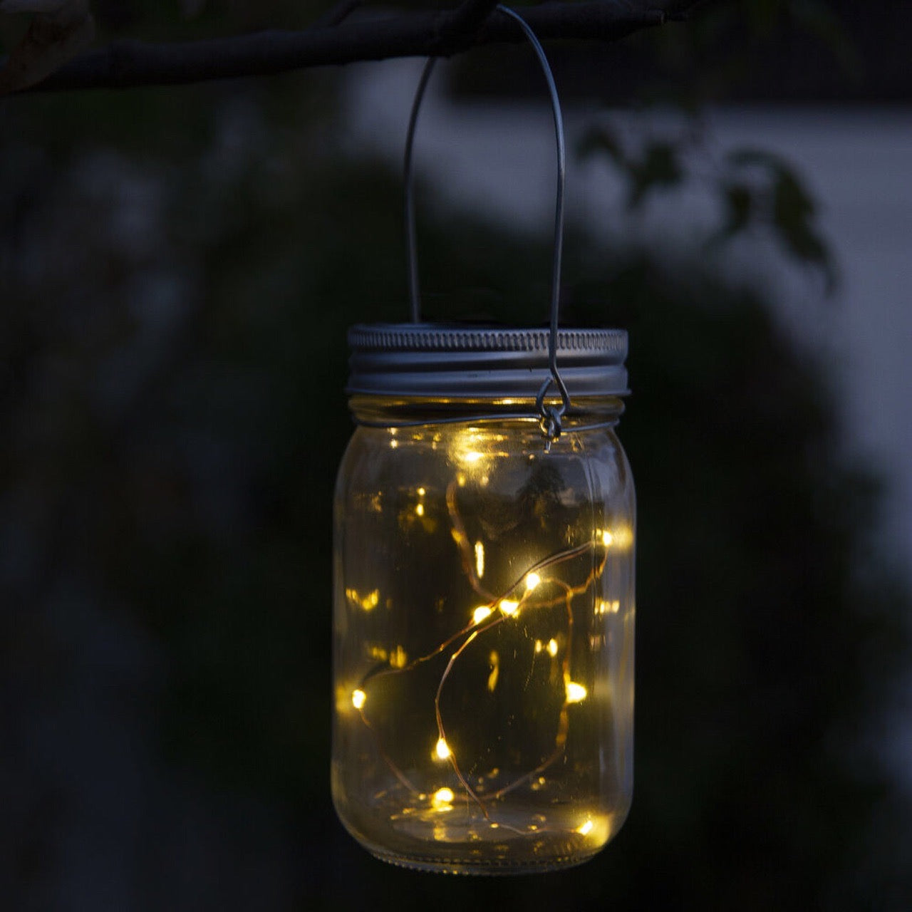 solar powered mason jars