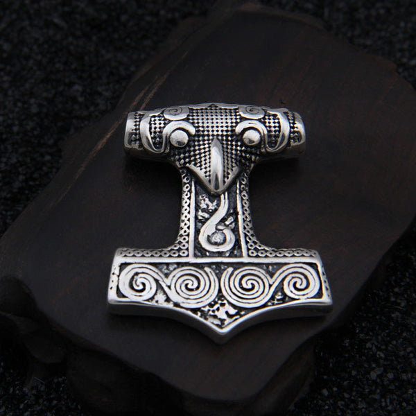 Hammer of Thor Mjolnir Necklace in 925 Sterling Silver Skanen Replica