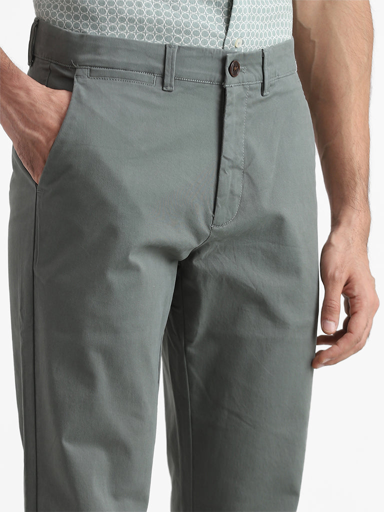 Buy Urbano Fashion Mens Dark Khaki Slim Fit Casual Chino Jogger Pants  Stretchable chinojoggerdrkhaki3001 at Amazonin