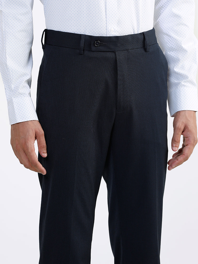 High Waist Deep Pleated Suit Pants Black  NAKD