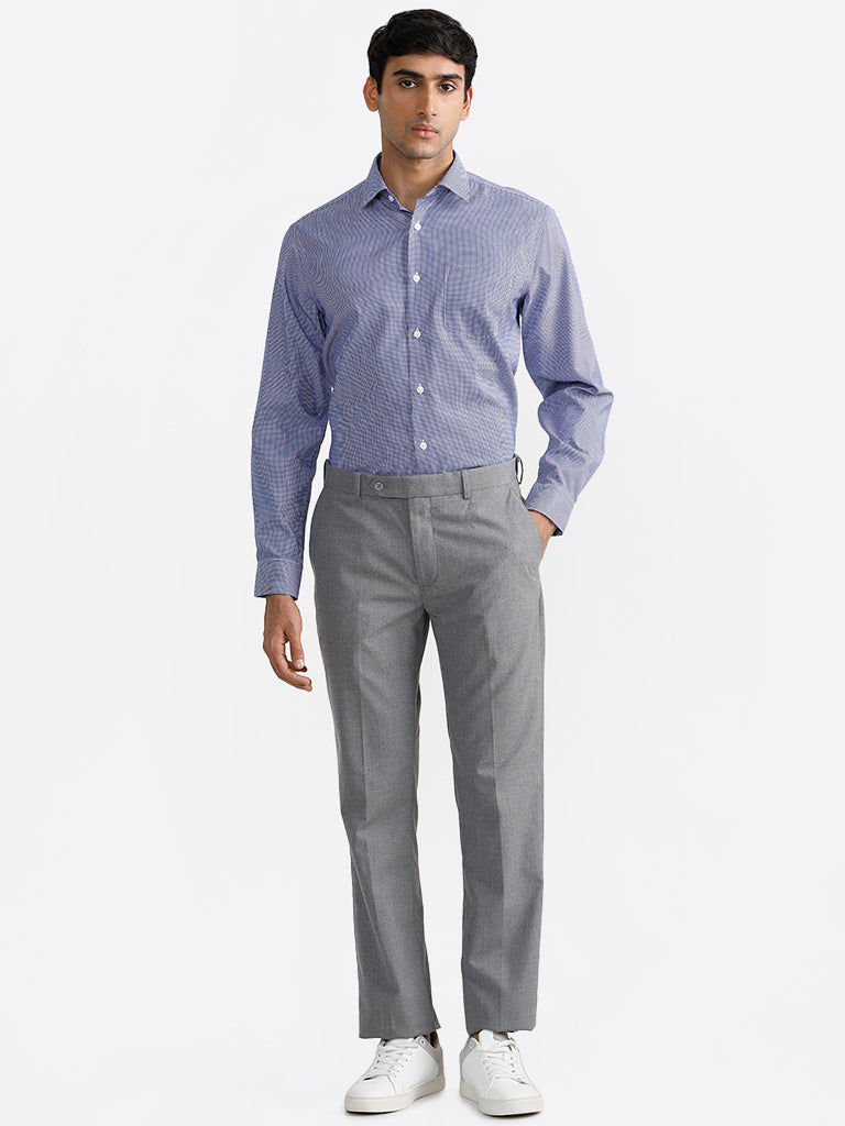 Next SIGNATURE EMPIRE MILLS CHECK TROUSERS REGULAR FIT - Suit trousers -  green - Zalando.de