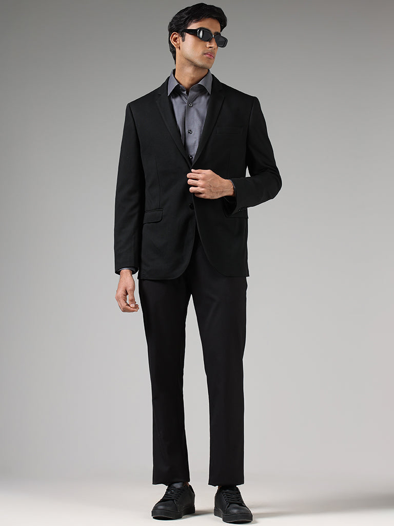 Super slim-fit printed suit blazer - Men | Mango Man USA