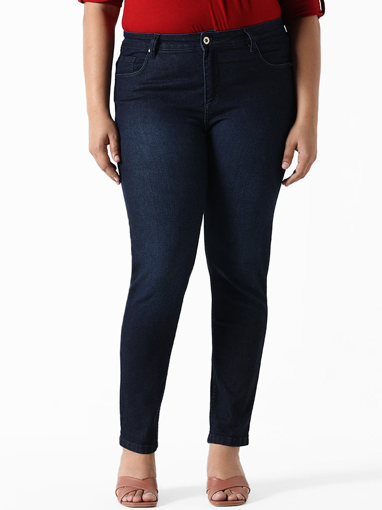 Buy Reelize - Denim Jeans For Women High Waist | 3 Button High Waist |  Normal Fit , Ankle Length | Ideal For Party / Office / Casual Wear | Faded  Light Blue | Size 36 Online at Best Prices in India - JioMart.