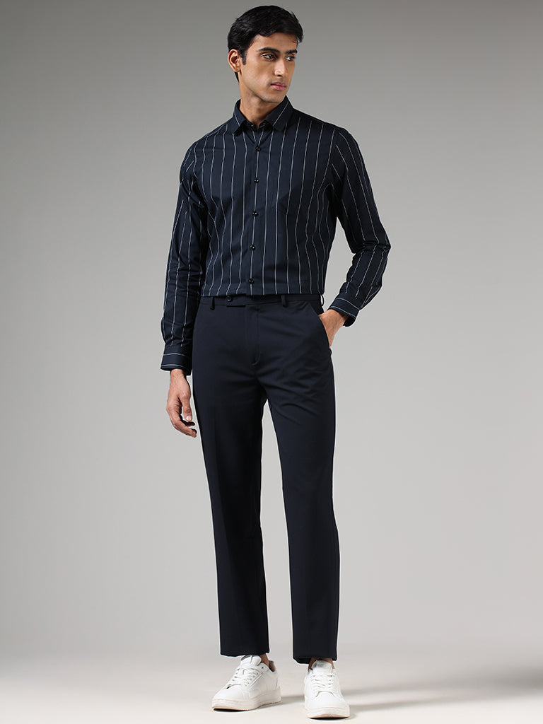 Chalk striped straight pants in black - Comme Des Garcons Homme Deux |  Mytheresa