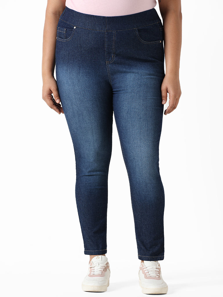 Buy Blue Jeggings Online in India at Best Price - Westside