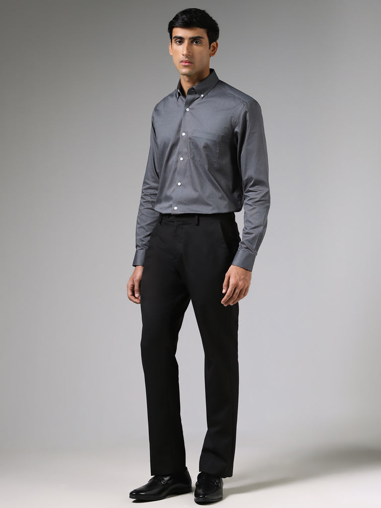 Men's Dark Grey & Black Hickory Striped Trousers Pants Morning Dress Made  in USA | eBay